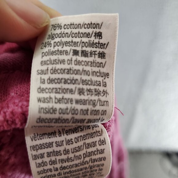 Victorias Secret PINK Pants Womens XL Pink Jogger Fleece Sweatpants - Picture 3 of 10